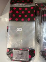 Sachet bonbon polka rose
