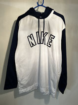 NIKE White/Navy Hoodie