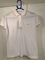 REEBOK Polo Shirt White/Baby Pink