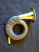 Taschen - Jagdhorn - Messing, lackiert
