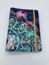 Binder A6 Mandala dunkel