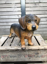 BELRI007 Dackel Hund Figur