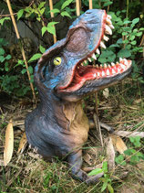 RIBEL222018 T-Rex Büste Dinosaurier Figur zum aufhängen