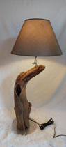 Handgefertigte Treibholz-Stehlampe "Bastia"