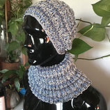 Mütze mit Rollschal SET010