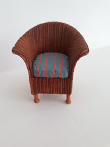 Resin Brown Wicker Chair