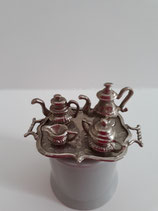 5 Piece Vintage Silver Tea Set