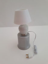 Contemporary White Ceramic Table Lamp