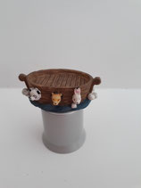 Children's Animal Boat / Toy Box