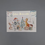 Postkarte Schöne Weihnachten