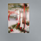 Postkarte Schöne Festtage