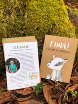 FINDE! für echte Waldentdecker  |Outdoor Kartenspiel / Suchspiel / Wanderschatzsuche|