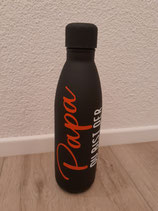 Trinkflasche für kalte Getränke, nicht isolierend Papa