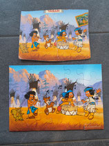 Puzzle Yakari Indianer mit Zelt Tipi