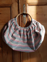 Sac boule Camelot multicolore/gris