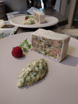 Pâté de saumon sauce ravigote
