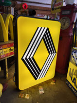Renault Leuchtreklame Deko Werbung LKW Auto Oldtimer Garage Halle Garage