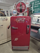 Bosch KSL Retro-Kühlschrank im Coca Cola Design Coke opener & metal plate