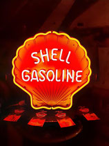 Shell Muschel Neon USA Leuchtreklame Werbung Tankstelle Deko Licht Werkstatt