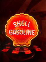 Shell Muschel Neon USA Leuchtreklame Werbung Tankstelle Deko Licht Werkstatt