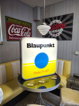 Blaupunkt Leuchtreklame Dekoration Licht Autoradio Oldtimer Halle Garage