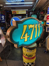 4711 Leuchtreklame XL Deko Werbung Auto Oldtimer Garage Halle Garage