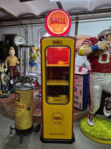 Shell Öldosenschrank 50er Jahre Original Tankstellen Nostalgie RAR Faktor pur