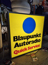 Blaupunkt Autoradio Leuchtreklame Auto Deko Werbung Oldtimer Halle Garage