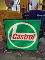 Castrol Leuchtreklame LED Licht Deko Traktor LKW Auto Oldtimer Halle Garage