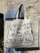 Sac shopping  "les cavaliers"