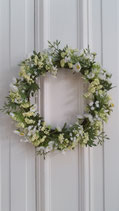 Dekokranz Gänseblümchen Weiss