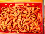 2 kg Schweineschwanzerl knusprig getrocknet