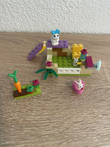 lego friends, kaninchenmutter mit babys
