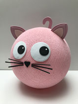 Lampada Gattina Rosa