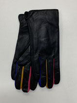 Gants en Cuir Multicolore Femme.