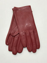 Gants Doublé Soie Rouge