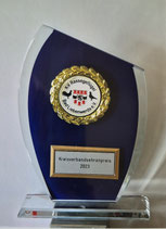 #2025-10-011 Ehrenpreis mit Sockel,  indiv. Logo möglich