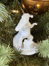 Santa Gator Ornament