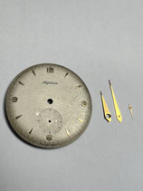 Alpina Vintage Zifferblatt & Zeigersatz für Caliber 592 - Alpina Vintage Dial & Hands - gebraucht mit Altersspuren - used