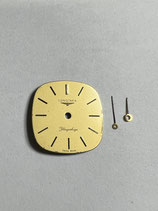 Longines "Flagship" Vintage Zifferblatt & Zeigersatz für Caliber 847.4 etc. - Longines Vintage Dial & Hands - gebraucht mit leichten Gebrauchsspuren - used - good condition
