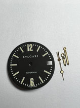 Bulgari Zifferblatt & Zeigersatz für Caliber Bulgari 9511 (F.Piguet 951 etc.) - (leicht gebraucht - guter Zustand - lightly used - good condition)