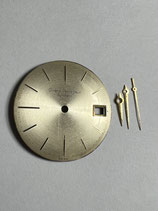 Girard Perregaux Gyromatic Date Vintage Zifferblatt & Zeigersatz für Caliber 32 (AS 1687,1688) -  Vintage Dial & Hands - gebraucht mit Altersspuren - used