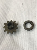 ROCHET+PIGNON 11 DTS PEUGEOT SCOPPER            EMPL Ra4