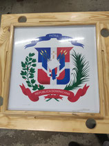 Dominotisch Dominikanisches Wappen