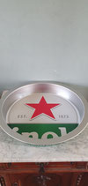 Heineken bier dienblad rode ster