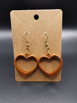 Boucles d'oreilles coeur