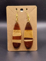 Boucles d'oreilles ovales