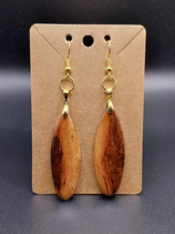 Boucles d'oreilles ovales