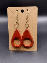 boucles d'oreilles exotiques