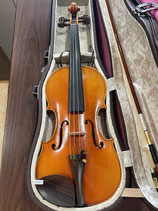 １４０５７番ANTON PRELL Nr.Ⅰ　4/4サイズ2011年製　完全整備済！参考価格約25万円ほど！TOYO製Shell-Rの三角型ハードケースと杉藤製毛替済弓が付属！